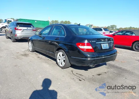 2009 Mercedes-Benz C 300 Luxury/Sport из США, поврежденный, VIN WDDGF54X49R049007